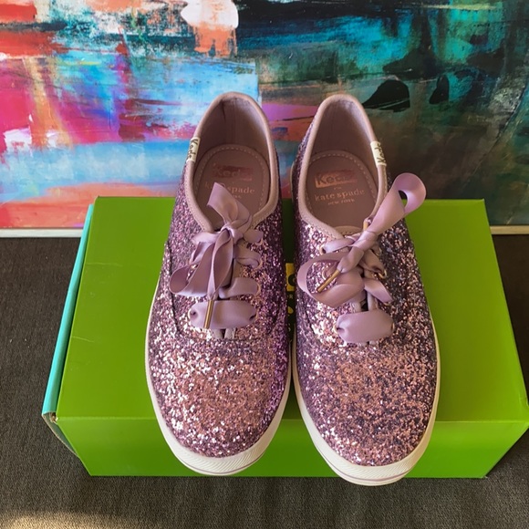 Kate Spade x keds new york glitter sneakers - Picture 6 of 8